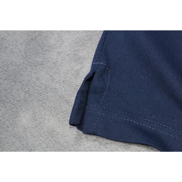 Empire State Realty Trust Polo UltraClub Cool & Dry 8210 Shirt Mens Navy Large - Picture 6 of 10